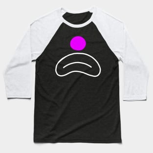 sad clown face Baseball T-Shirt